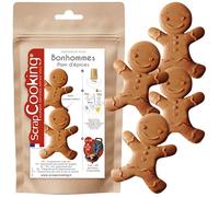 ScrapCooking - Préparation pour Bonhommes Pain d’Épices 190 g - Mix pour Biscuits de Noël Gingerman - Cuisine & Pâtisserie - Fabriqué en France - 8545