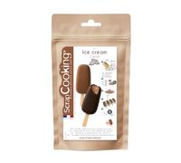 ScrapCooking - Préparation pour Glace Choco 145 g - Mix pour Réaliser Esquimaux ou Glaces en Pot Maison - Chocolat Poudre de Cacao - Préparation Ice Cream - Fabriqué en France - 8574