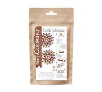 ScrapCooking - Préparation pour Tuiles Chocolat 120 g - Mix pour Créer des Biscuits Fins Croustillants - Idéal Décoration Bûches & Gâteaux - Pâtisserie - Fabriqué en France - 8557
