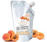 ScrapCooking - Purée d’Abricot 500 g - Purée de Fruits pour Pâtisserie - Macarons, Mousses, Gelées, Gâteaux, Ganaches, Nappages, Coulis, Glaces, Smoothies, Cocktails - Fabriqué en France - 4765