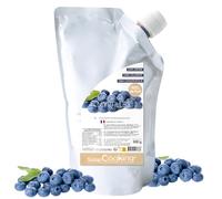 ScrapCooking - Purée de Myrtilles 500 g - Purée de Fruit pour Pâtisserie - Macarons, Mousses, Gelées, Gâteaux, Ganaches, Nappages, Coulis, Glaces, Cocktails - Fabriquée en France - 4766