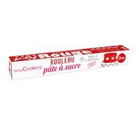 ScrapCooking Rouleau de Pâte à Sucre Rouge Prêt à l'emploi 430 g