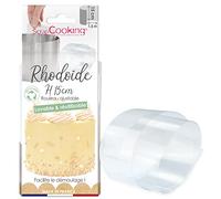 ScrapCooking - Ruban de Rhodoïde H 15 cm x 1,5m - Rouleau Rhodoid Pâtissier Transparent - Pour Gâteaux, Entremets, Mousses, Cheesecakes - Feuille Accessoire Pâtisserie - Fabriqué en France - 9426