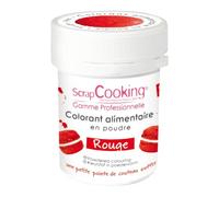 ScrapCooking Colorant alimentaire en poudre sc4039aaa – Rouge – 5 g – sans saveur