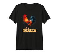 Scrappy Rooster Speranza Gaming Funny T-Shirt Haut de Gamme