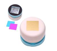 Scratbook Perforatrice de papier | Perforatrice manuelle pour un positionnement précis | Perforatrice magnétique | Pour la fabrication de cartes, la journalisation, le scrapbooking, l'album photo, les