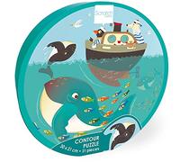 SCRATCH PUZZLE COMPACT 31PCS CONTOUR BALEINES G