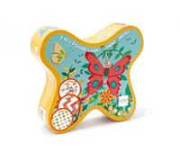 Scratch 276182028 Ensemble de Jeu 3 en 1 Motif Papillon + Jeu de pêche Domino Memo Multicolore