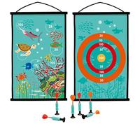 Scratch 276182051 Start to Dart Jeu pour Enfants avec Cible et flèches à Lancer