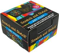Scratch and Sketch Art Tiles