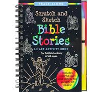 Scratch and Sketch Bible Stories Trace Along: An Art Activity Book for Faithful Artists of All Ages