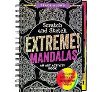 Scratch and Sketch Extreme Mandalas: An Art Activity Book for Meditative Artists