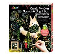Scratch art - cadre lumineux multicolor TU