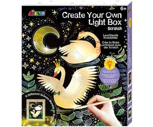Scratch art - cadre lumineux multicolor TU