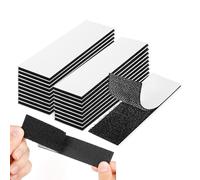 Scratch Autocollant Double Face,Bande Agrippantes AdhéSives, Extra Stark Adhésif (Noir, 20mm*100mm)