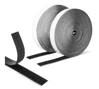 Scratch Autocollant Double Face Extra Fort, 8 Mètres Bande à Boucles et Crochets Adhésive - Ruban Scratch Hook Loop, Auto-Agrippant Puissant pour Fixation sans Perçage- Idéal Décoration, Tissus
