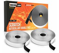 Scratch Autocollant Double Face Extra Fort 8m Noir | Rouleau Adhesive à Crochets et à Boucles | Ruban Adhésif Puissant Bande Moustiquaire