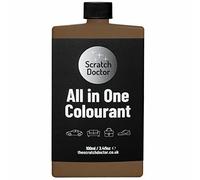 Scratch Doctor Colorant pour cuir tout en un pour réparation de canapés, sièges de voiture, chaussures (Camel, 100 ml)