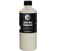 Scratch Doctor Colorant tout-en-un pour cuir - Peinture de réparation auto-adhésive pour meubles, canapés, sièges de voiture (crème, 500 ml)
