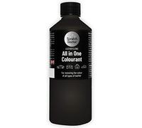 Scratch Doctor Colorant tout-en-un pour cuir - Peinture de réparation autocollante pour meubles, canapés, sièges de voiture (gris foncé, 500 ml)