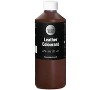 Scratch Doctor Teinture pour Cuir pour réparation du Cuir, Convient aux canapés, Meubles, sièges de Voiture, Chaussures, 29 Couleurs Disponibles (Marron Moyen, 1 Litre)