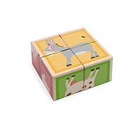 Scratch Europe - Puzzle 4 cubes - ferme - 6181102