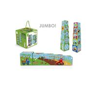 SCRATCH - Jeu d'empilage Jumbo Pyramide Ferme