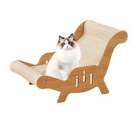 Scratch Lounge Cat Bed - Sisal Scratcher Board, canapé inclinable | Jouet d'exercice, Point de Repos intérieur, Lounger Confortable améliore l'outil de Relaxation, de Sommeil et de grattage