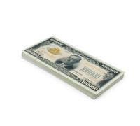 Scratch Lover Scratch Cash Dollars Liasse Historique de 100 x 100 000 Dollars (Taille réelle), Argent de Jeu, Argent d'accessoires