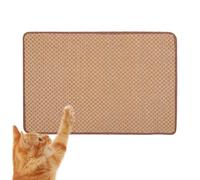 Scratch Mat - Sisal Floor Scratching Pad - Thickened Scratch Mat,Modern Design,Long Lasting | Scratcher for Lounge Bed Sofa Furniture Protection, Toy for Cats Grinding Claws Nail