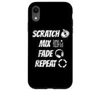 Scratch Mix Fade Repeat Coque pour iPhone XR