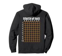 Scratch My Back Gratte-Dos Humoristique Sweat à Capuche