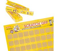Scratch Off 100 Anime - Poster à gratter avec 100 Anime cultes A2