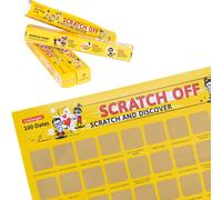 Scratch Off 100 Dates - Poster à gratter avec des idées de rendez-vous A2