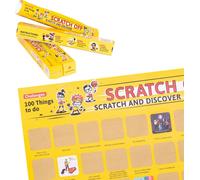 Scratch Off 100 Things - To-Do List Poster Scratch Off A2