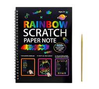 scratch off art | coloring drawing book,scratch paper note set with pen for student boys girls kindergarten airplane classroom car home playroom party children's day