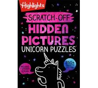 Scratch-Off Hidden Pictures Unicorn Puzzles