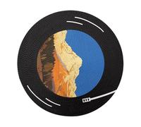 Scratch Post, Reliable Indoor Guard Station, 11.8 inches Durable with Soft Feature, Heavy Duty Vertical Piece, Artistic Circular Design with Sleek Look, Furniture Shield for Porch and Balcony