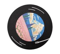 Scratch Post, Reliable Indoor Guard Station, 11.8 inches Durable with Soft Feature, Heavy Duty Vertical Piece, Artistic Circular Design with Sleek Look, Furniture Shield for Porch and Balcony