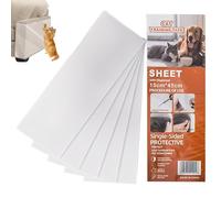 Scratch Protectors for Furniture | Removable Peel-and-Stick 5 pièces | Tapis de protection pour chats | pour appartements auto-adhésifs et sans outils dans la salle de séjour, le dîner, la chambre, le