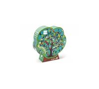 SCRATCH PUZZLE 58PCS CONTOUR ARBRE OISEAUX