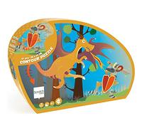 Scratch - Puzzle 61 pièces : Contour Puzzle/Dragon