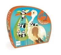 SCRATCH 276181127 Puzzle en Forme de Cigogne pour Enfants à partir de 3 Ans 24 pièces