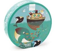 SCRATCH PUZZLE COMPACT 31PCS CONTOUR BALEINES G