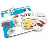 Scratch - Puzzle En Bois 10 Pieces Esquimau