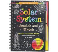 Scratch & Sketch Solar System: Trace Along