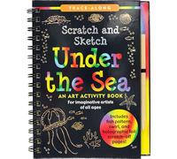 Scratch & Sketch Under the Sea: Trace Along