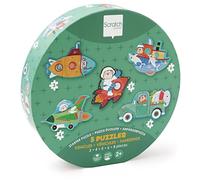 Scratch - Starter Véhicules, 5 Puzzles en kit, 3/4/5/6/8 pièces