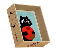 Scratcher pour chat - à gratter réversible | Carton à chat | Salon à gratter ondulé | Kitten Toys Anti-Scratch pour la protection des meubles l'ennui Ennui Entraînement Outdoor Play
