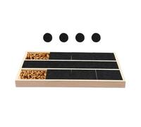 Scratching Board for Dogs 35x25x3.5cmPet Claw Grooming Toy with Treat Box | Cat Nail Filing Board For Exercise 35x25x3.5cm Training Apartment Home Living Room Bedroom Balcony Dormitory Indoor